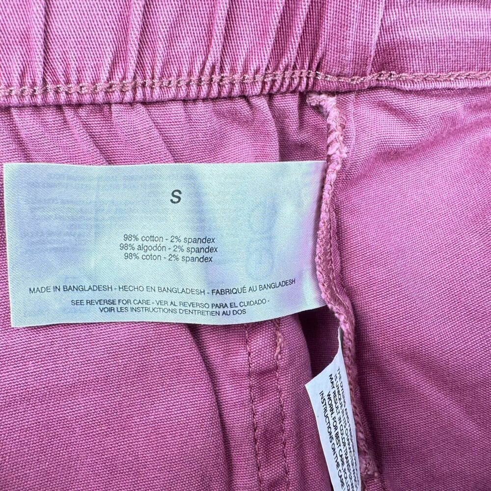 Gloria Vanderbilt Ladies Pink Utility Short Sz S Zipper Pockets - Picture 6 of 6
